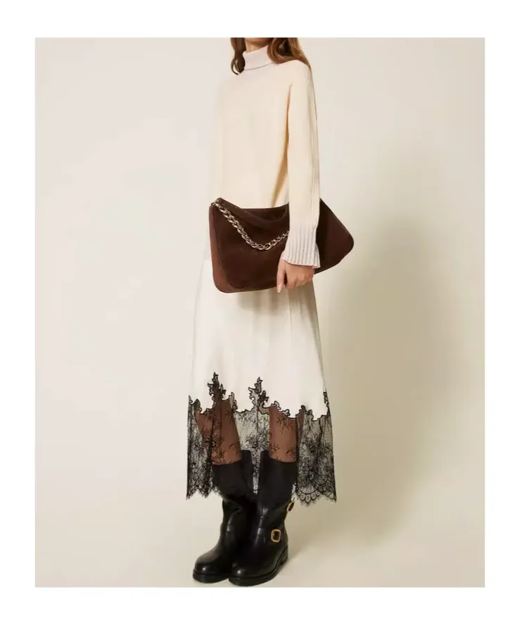 Twinset Long-Sleeved Turtleneck Jumper