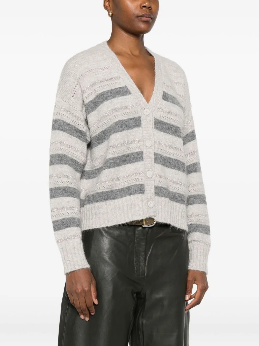Striped Cardigan