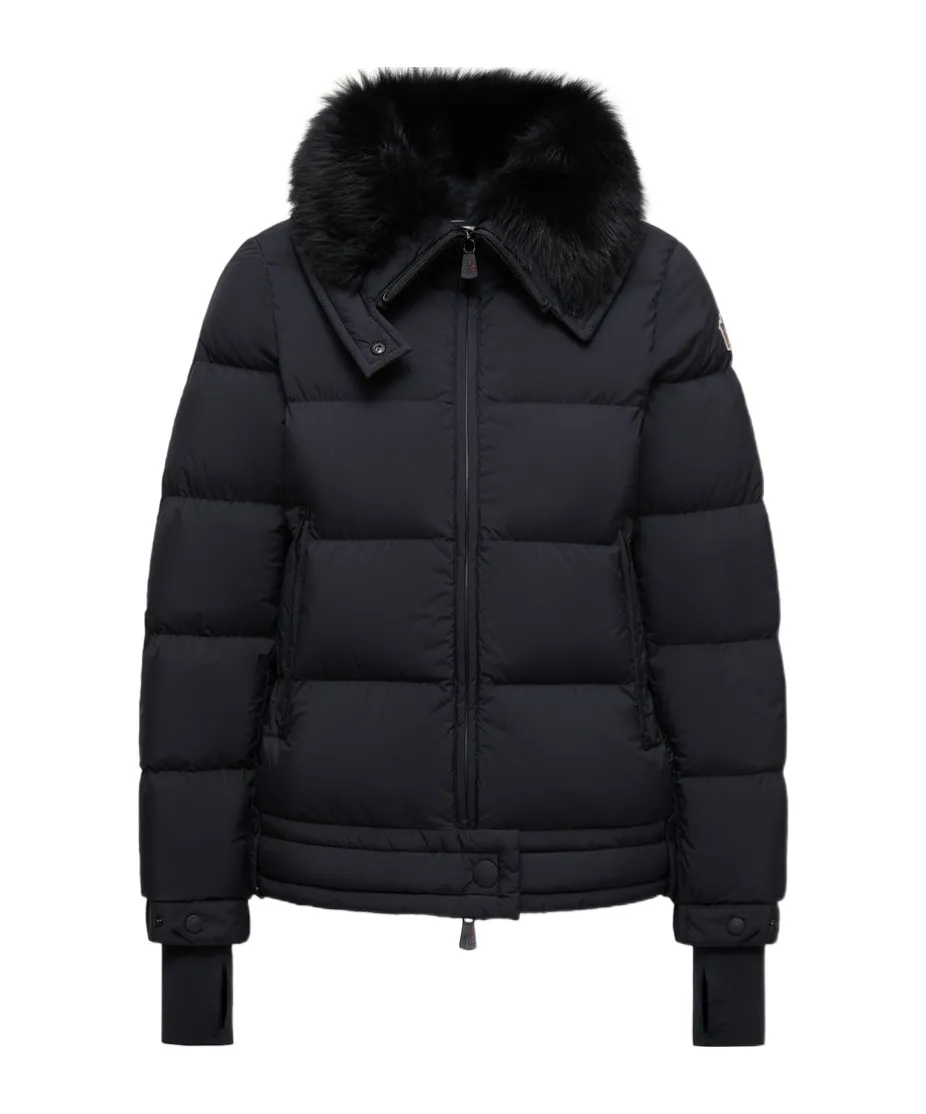 Arabbas Hooded Shearling Down Ski Jacket