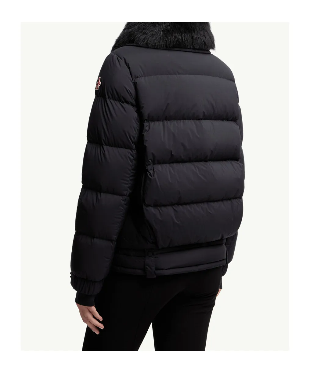 Arabbas Hooded Shearling Down Ski Jacket