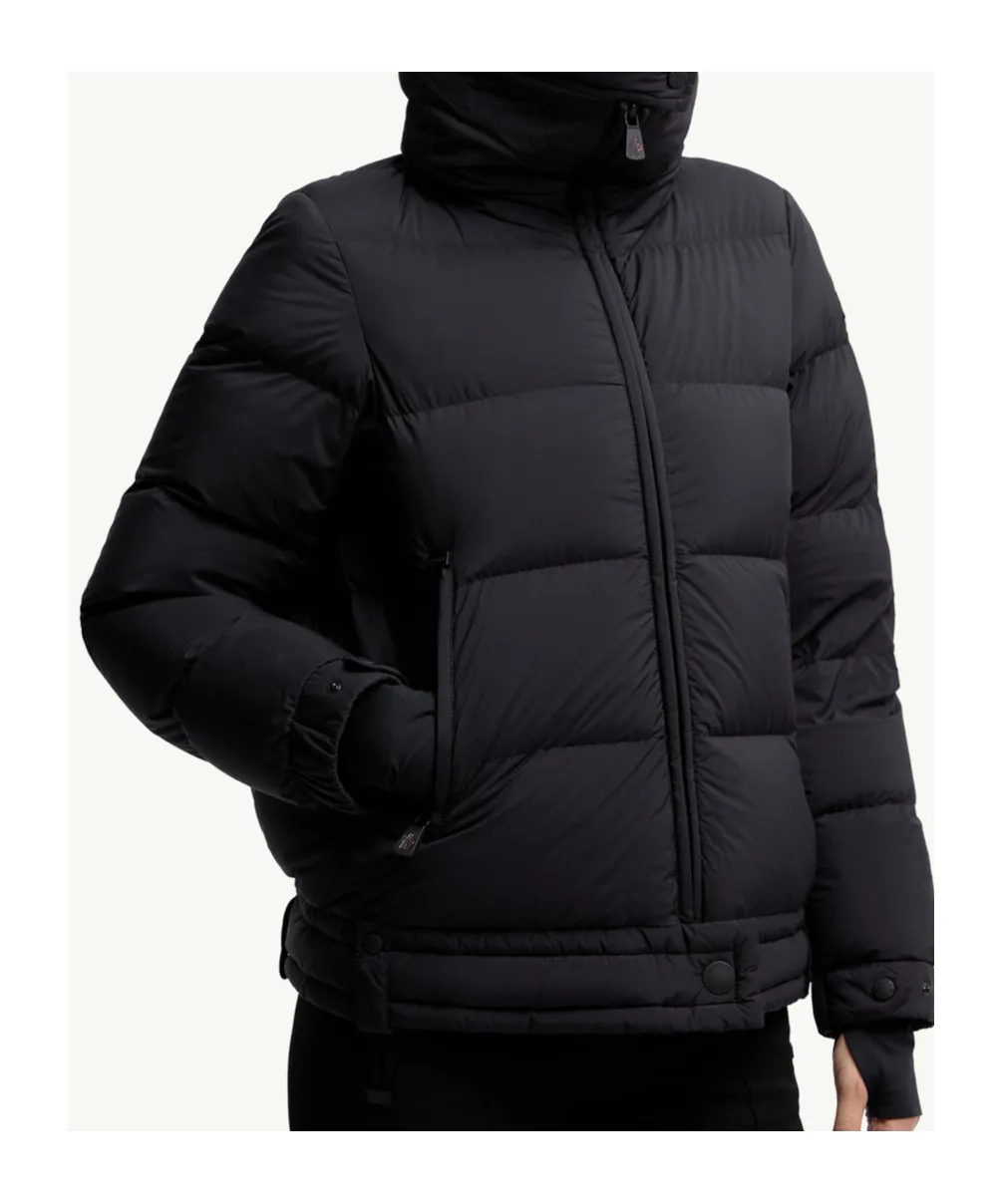Arabbas Hooded Shearling Down Ski Jacket