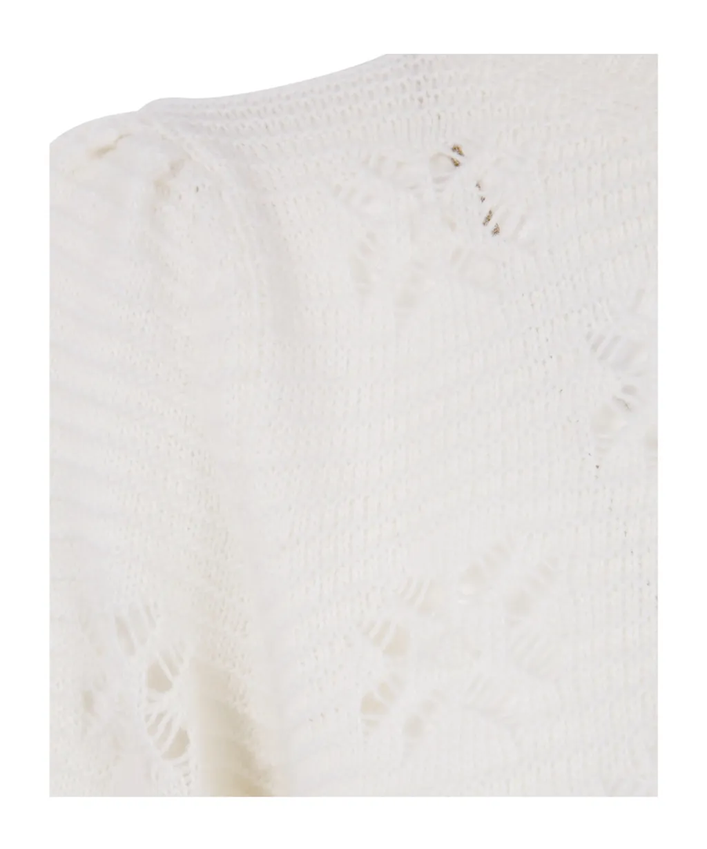 Twinset Floral-Pattern Crewneck Knitted Jumper