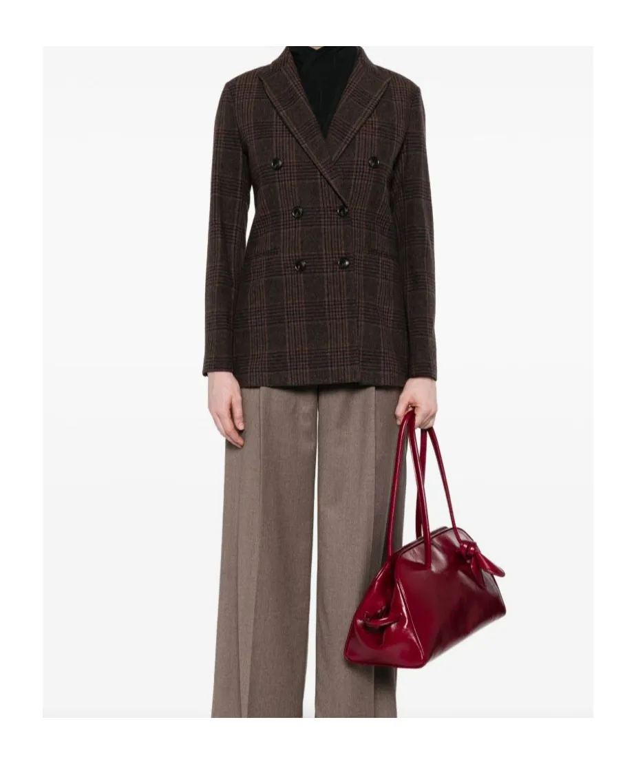 Checked Blazer