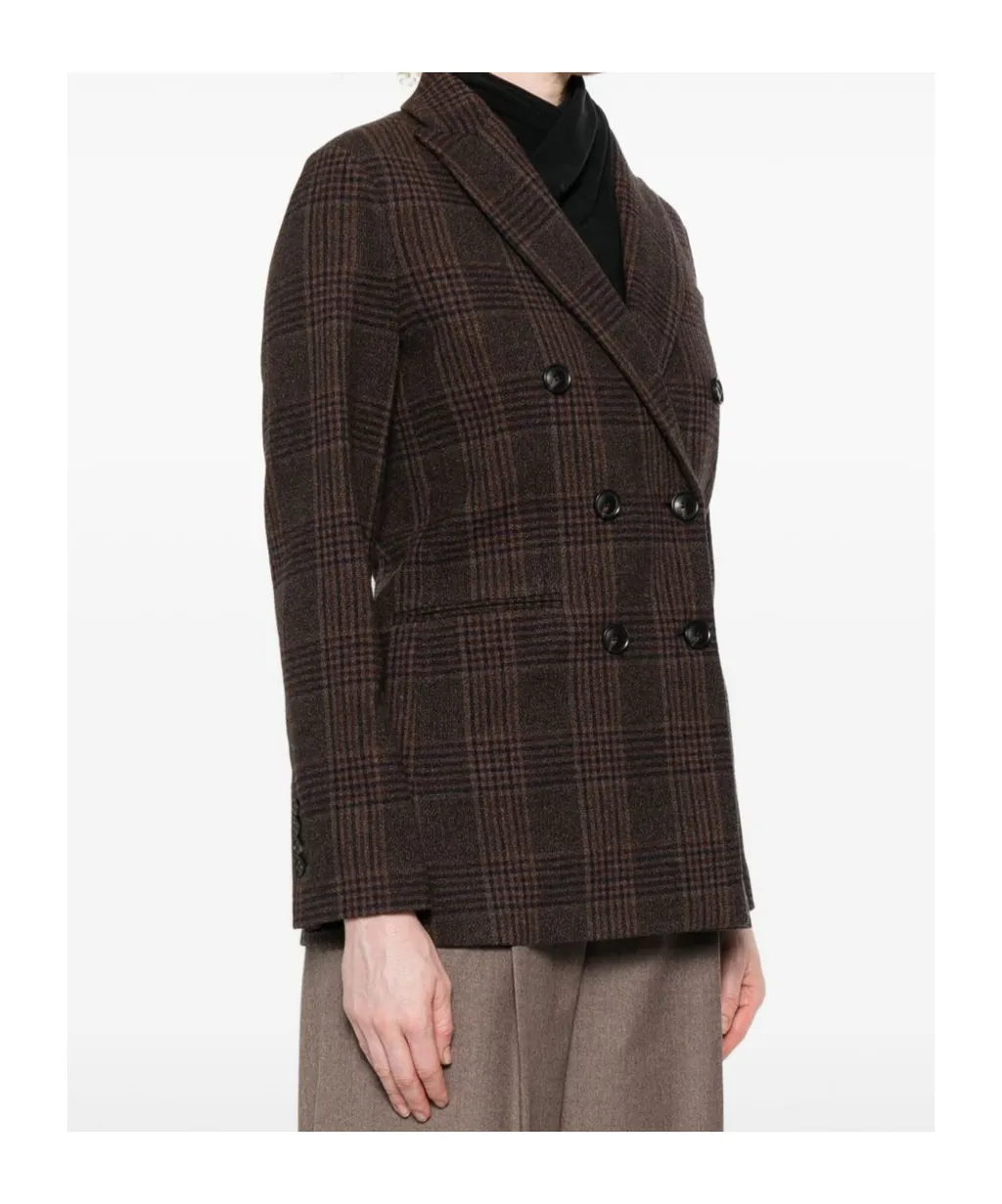 Checked Blazer
