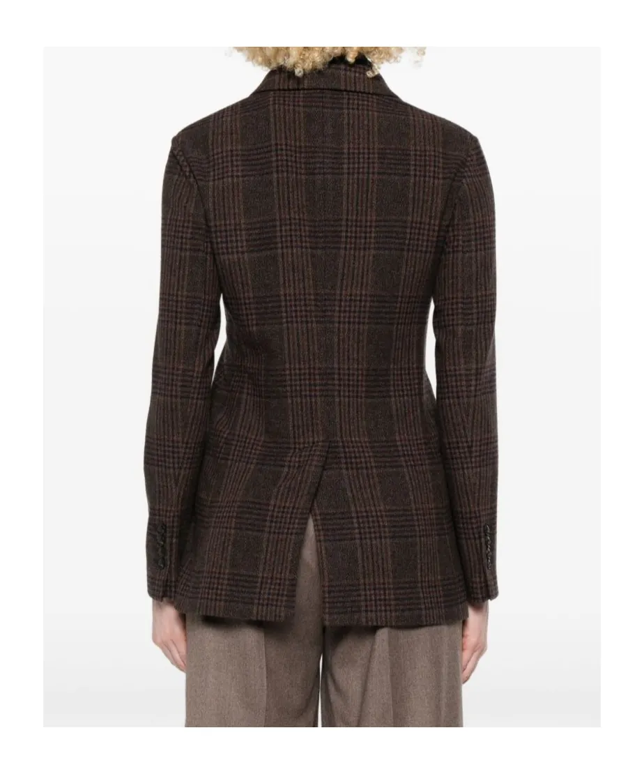 Checked Blazer