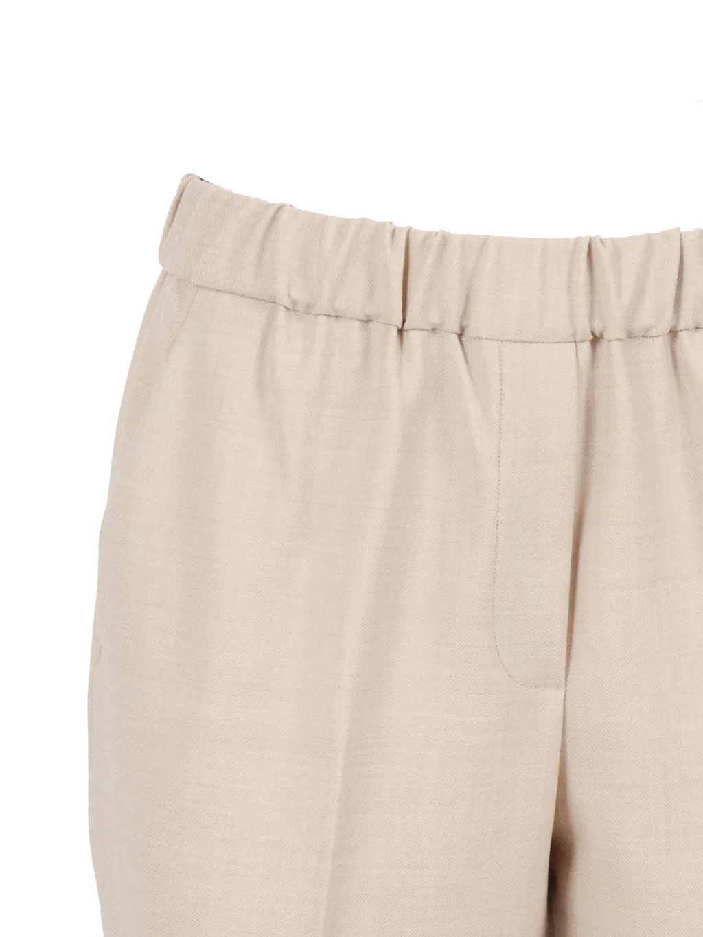 Straight-Leg Casual Pants