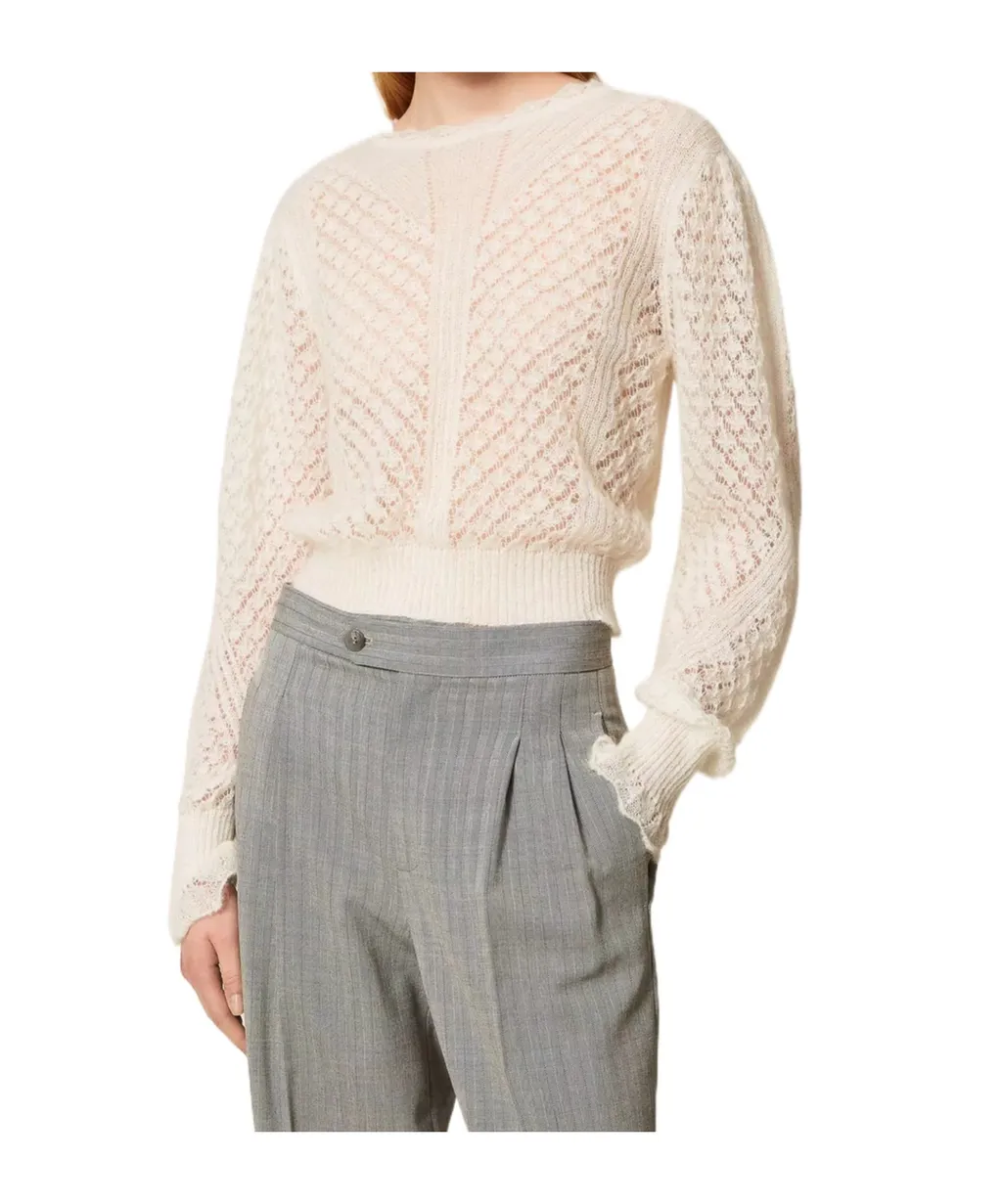 Twinset Long-Sleeved Crewneck Jumper