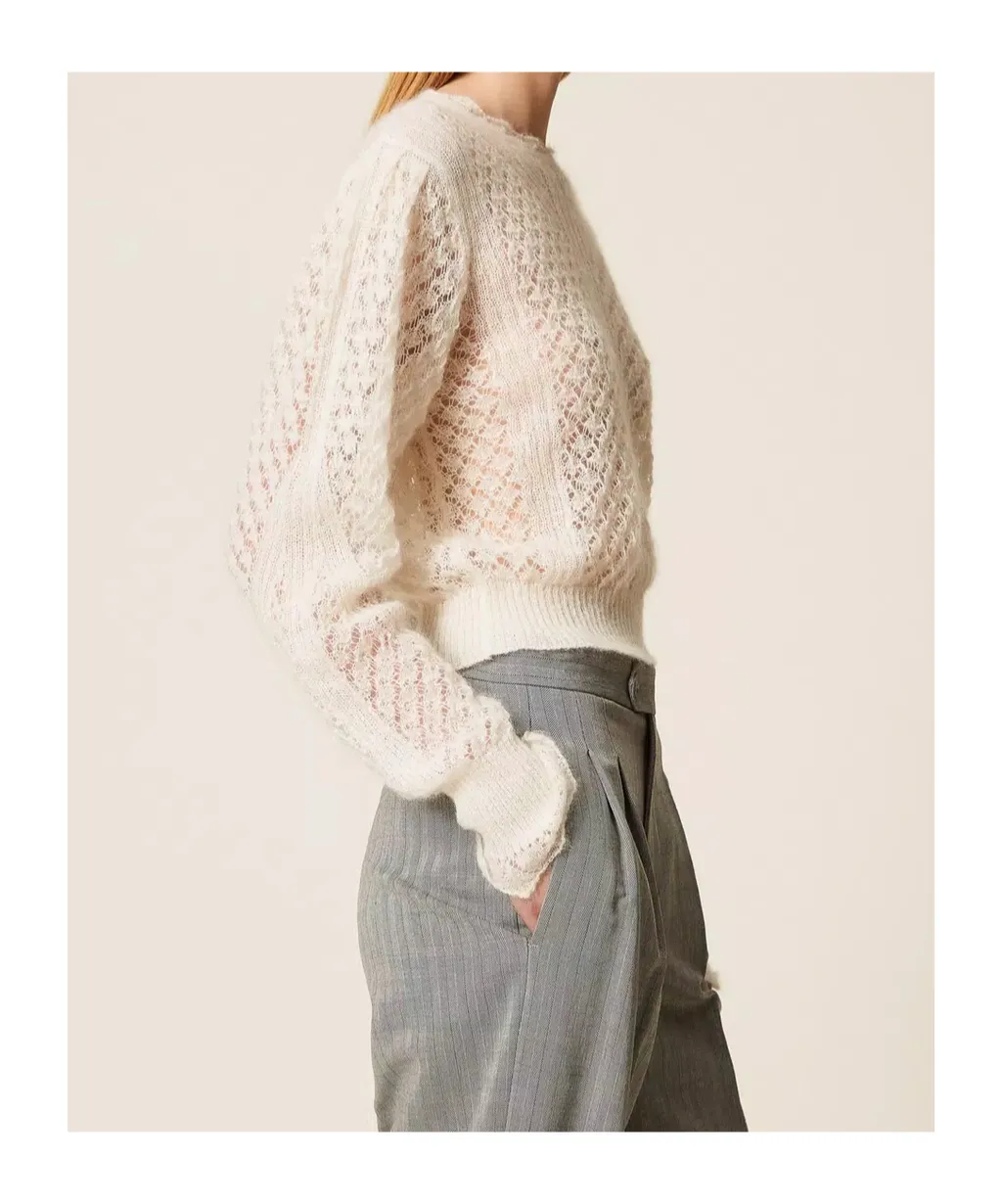 Twinset Long-Sleeved Crewneck Jumper