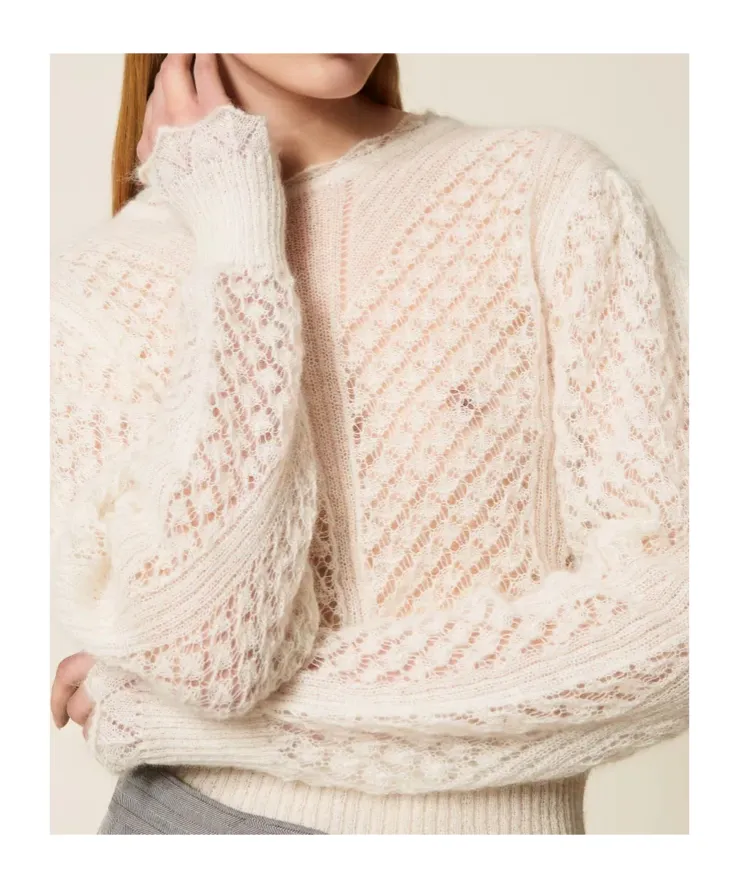 Twinset Long-Sleeved Crewneck Jumper