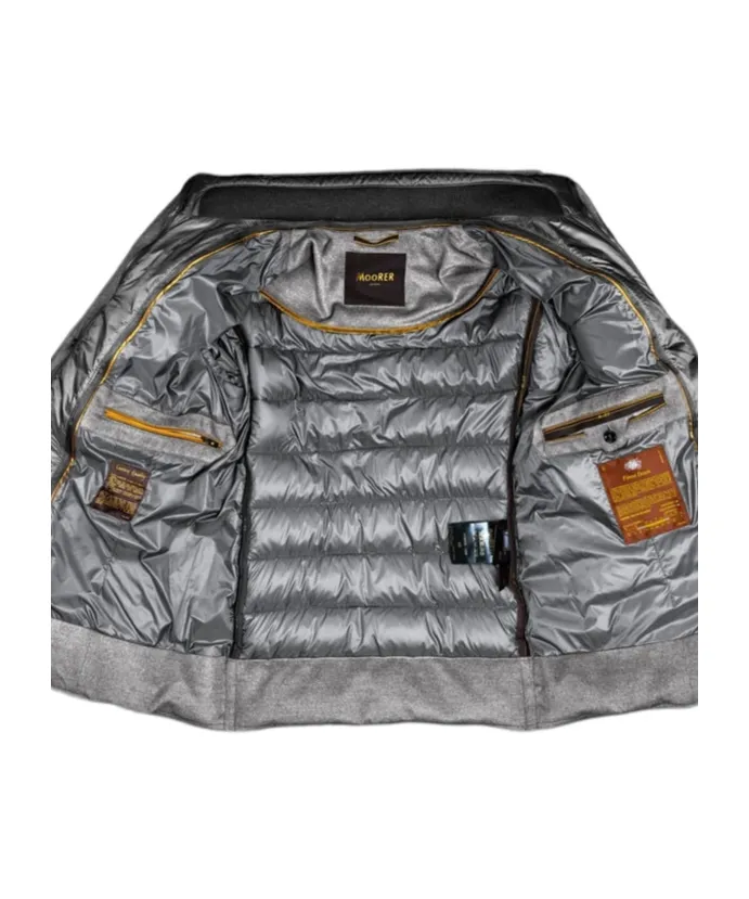Quilted Down Blazer
