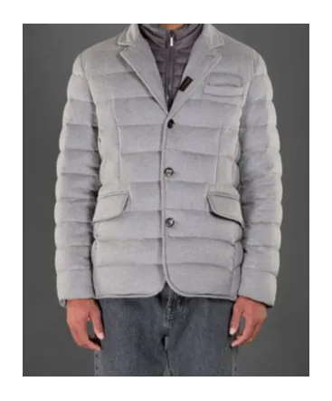 Quilted Down Blazer