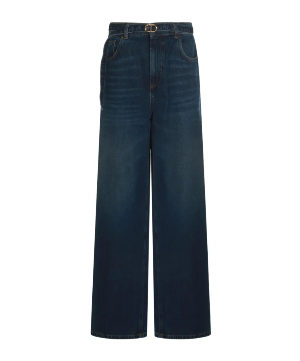 Logo-Patch Jeans