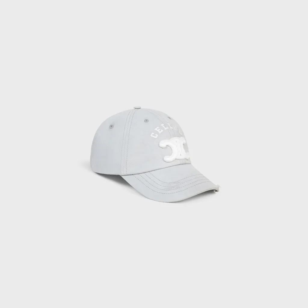 Triomphe Cap In Light Cotton Gabardine