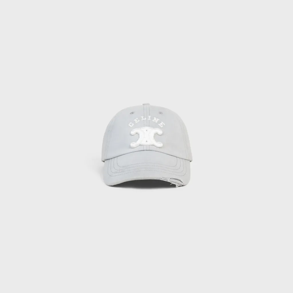 Triomphe Cap In Light Cotton Gabardine
