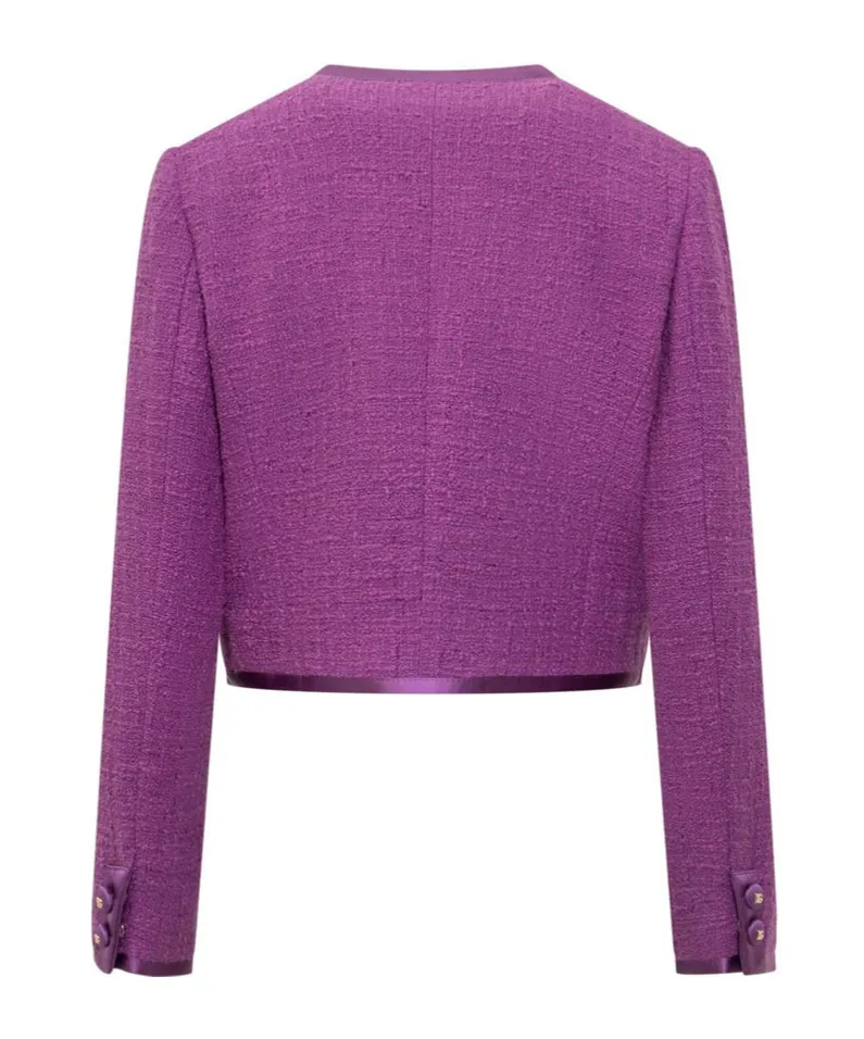 Dolce & Gabbana Pocket Detailed Cropped Jacket