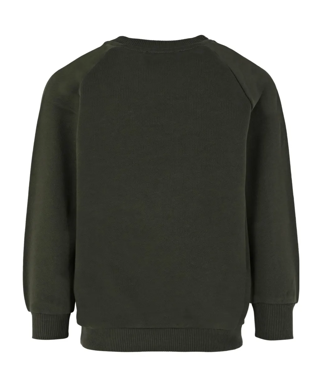 Balmain Kids Logo Embroidered Crewneck Sweatshirt