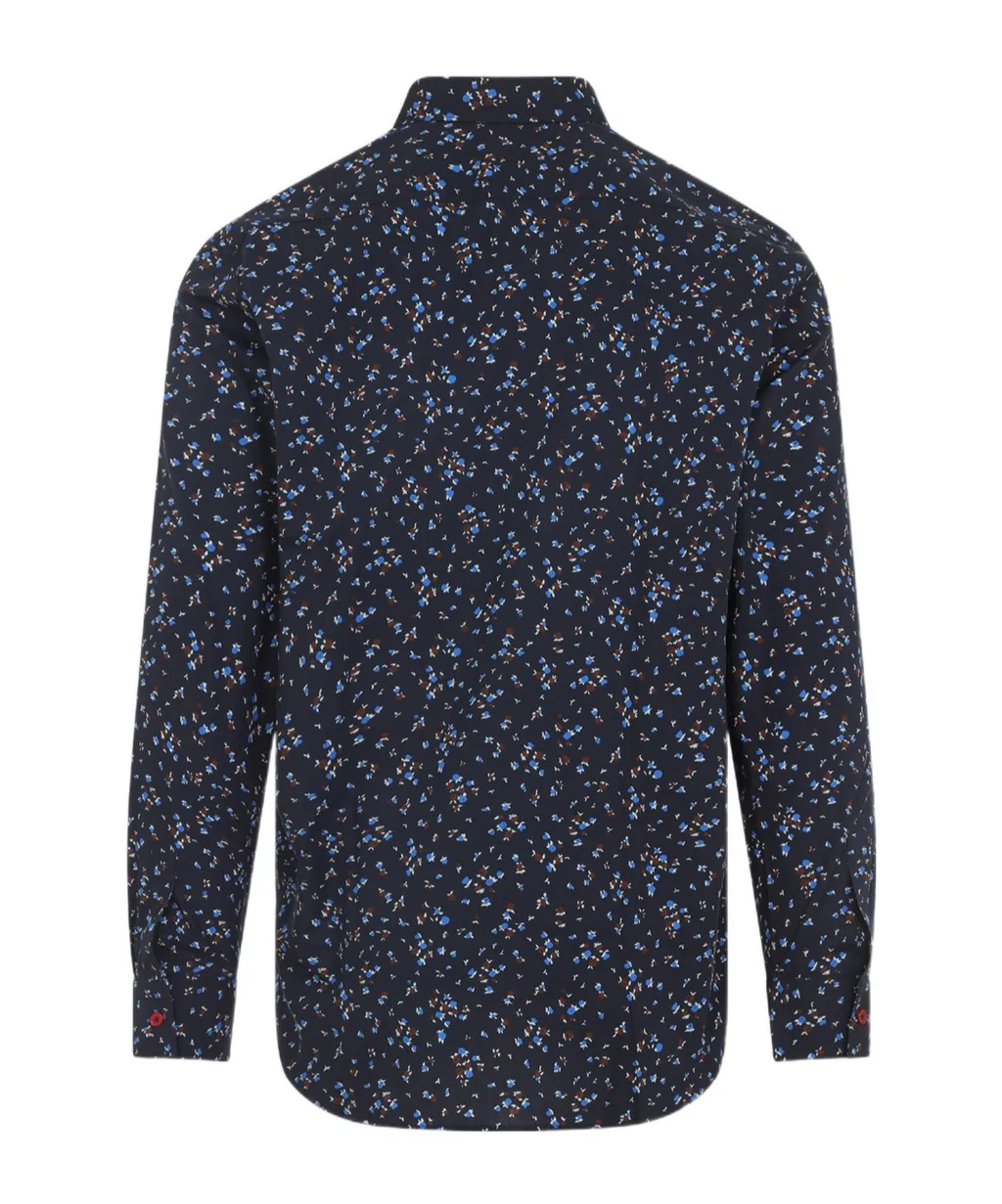 Paul Smith Pattern-Printed Long-Sleeved Shirt