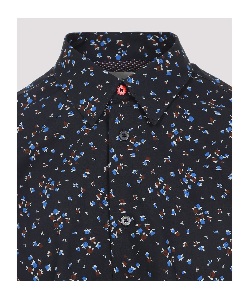 Paul Smith Pattern-Printed Long-Sleeved Shirt