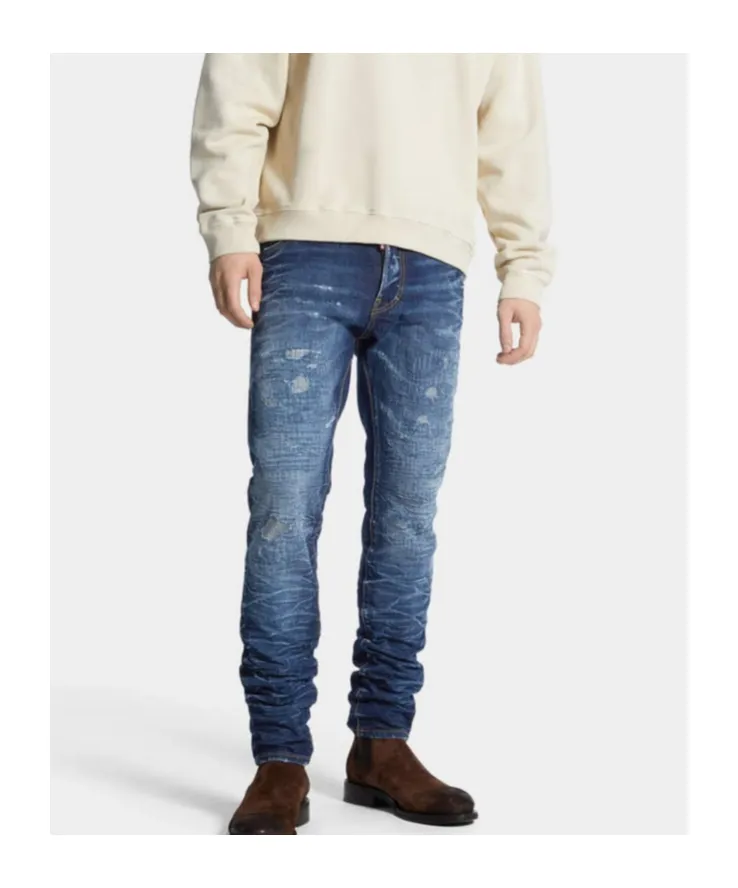 Logo-Patch Jeans