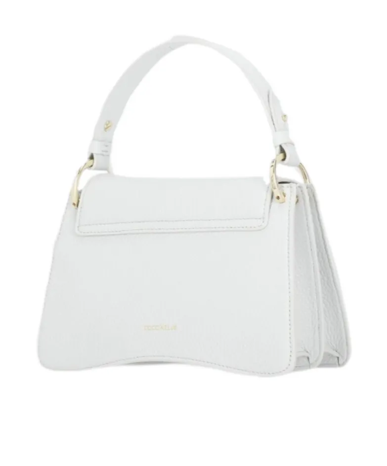 Small C-Me Leather Top-Handle Satchel Bag