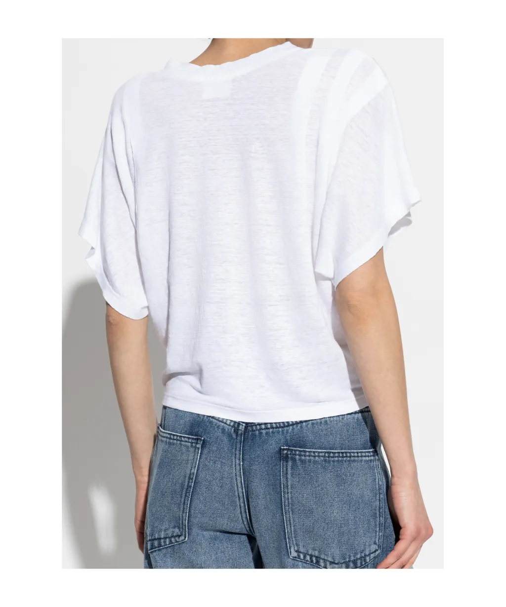 Isabel Marant ÉToile Logo Printed T-Shirt