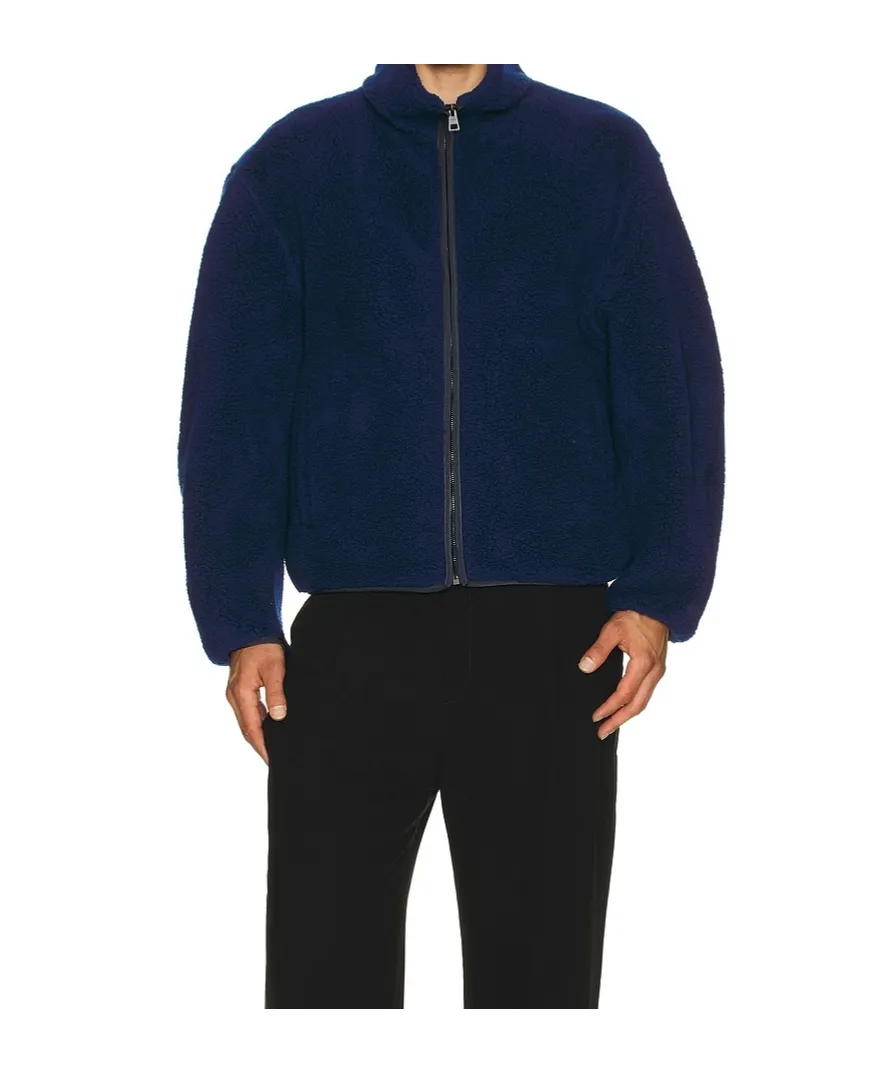Bomber In Wool Fleece With Givenchy Paris Embroidery