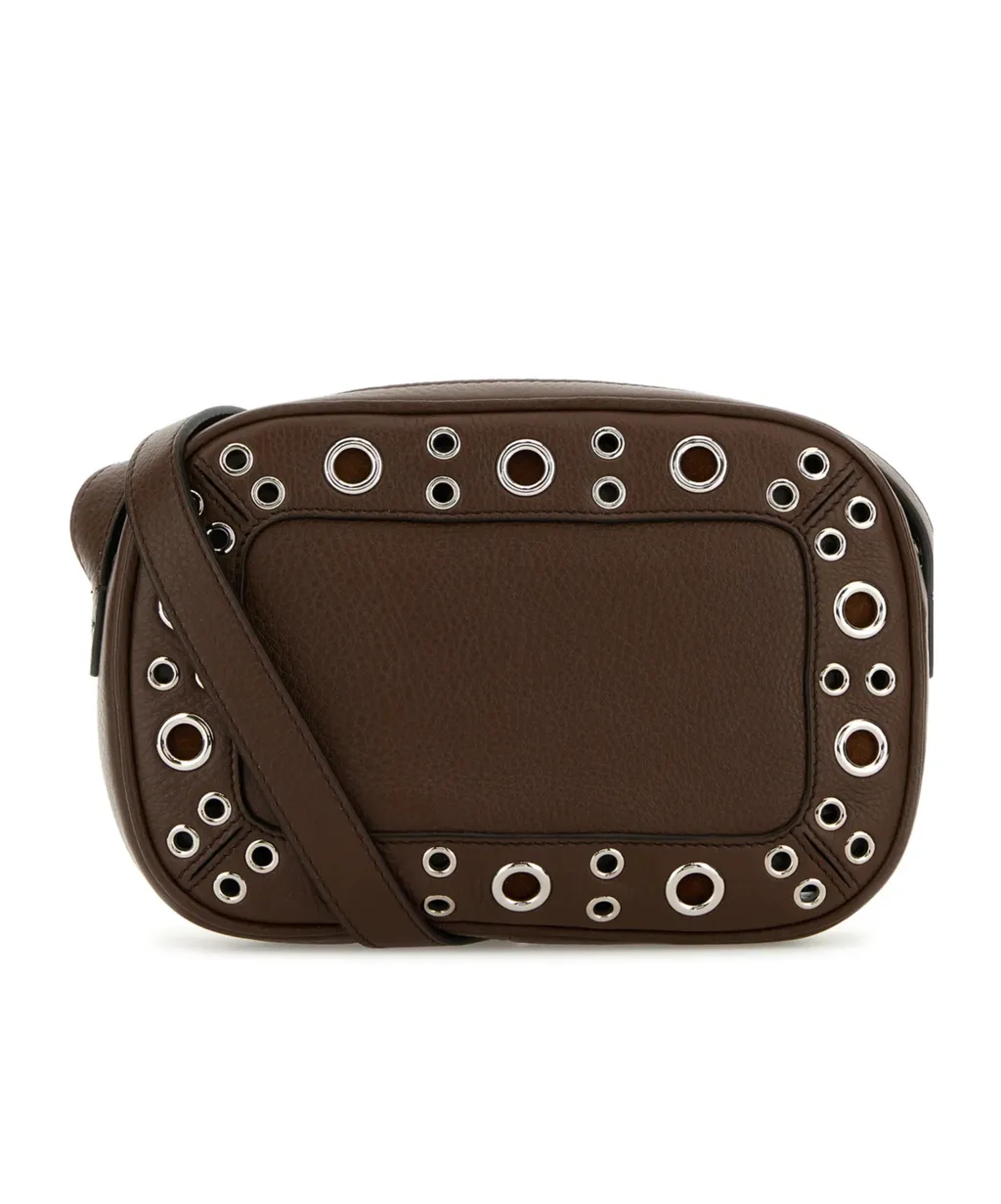 Valentino NellcÔTe Vlogo Signature Zip-Up Messenger Bag