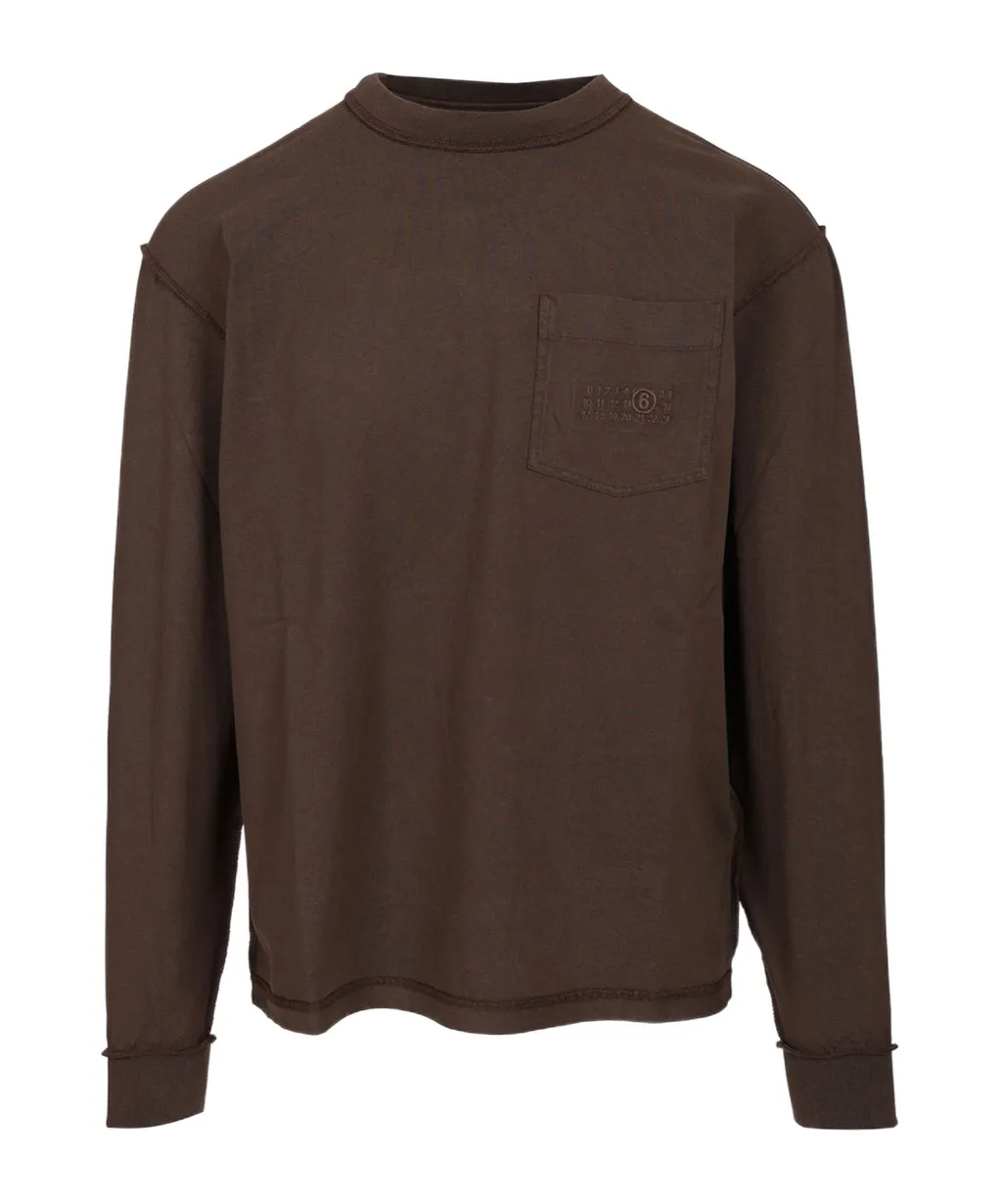 Mm6 Maison Margiela Patch Pocket Sweatshirt