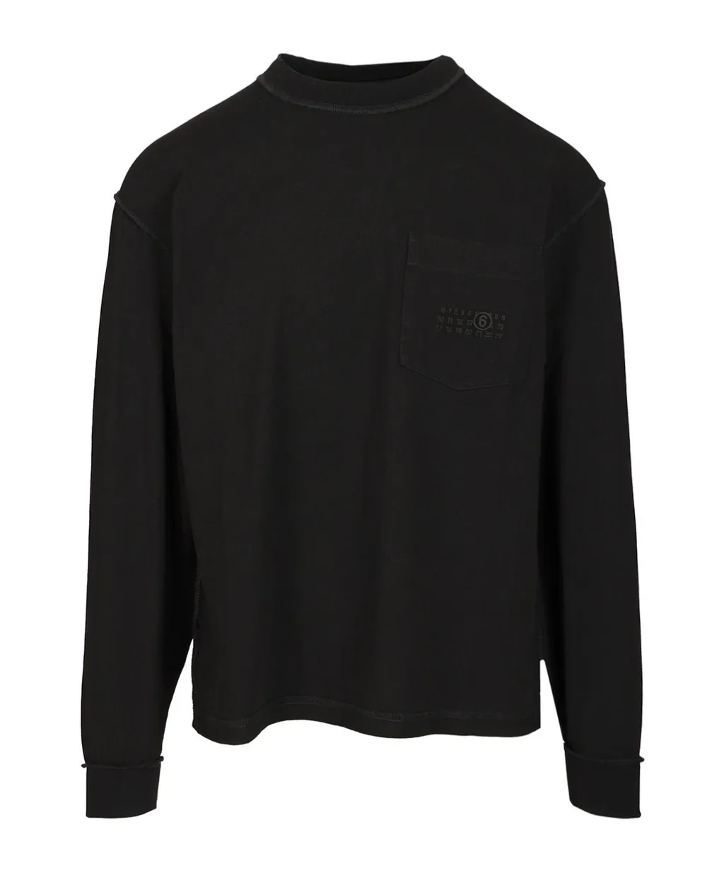 Mm6 Maison Margiela Patch Pocket Sweatshirt