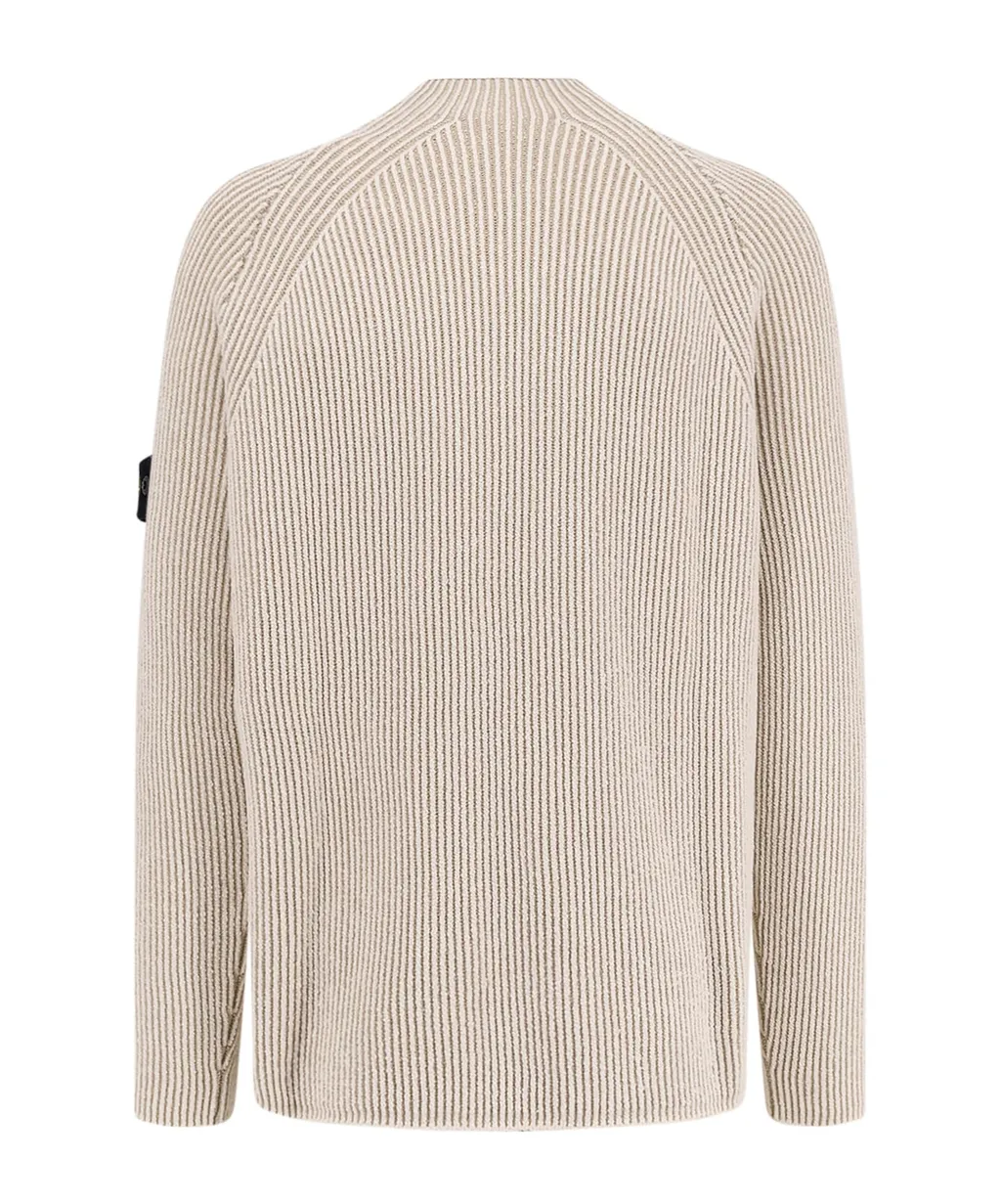 Stone Island Ribbed-Knit Jumper