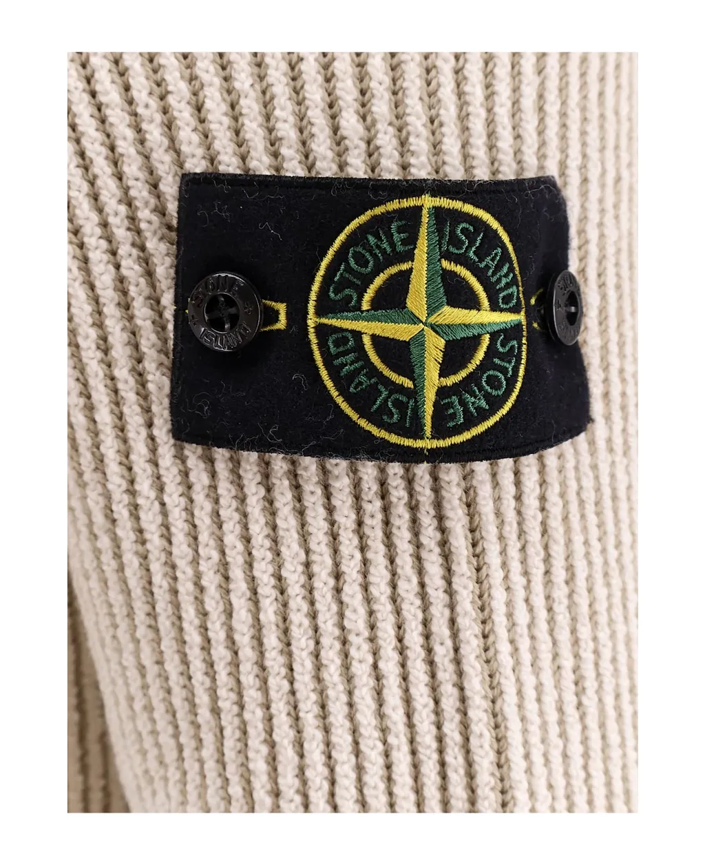 Stone Island Ribbed-Knit Jumper