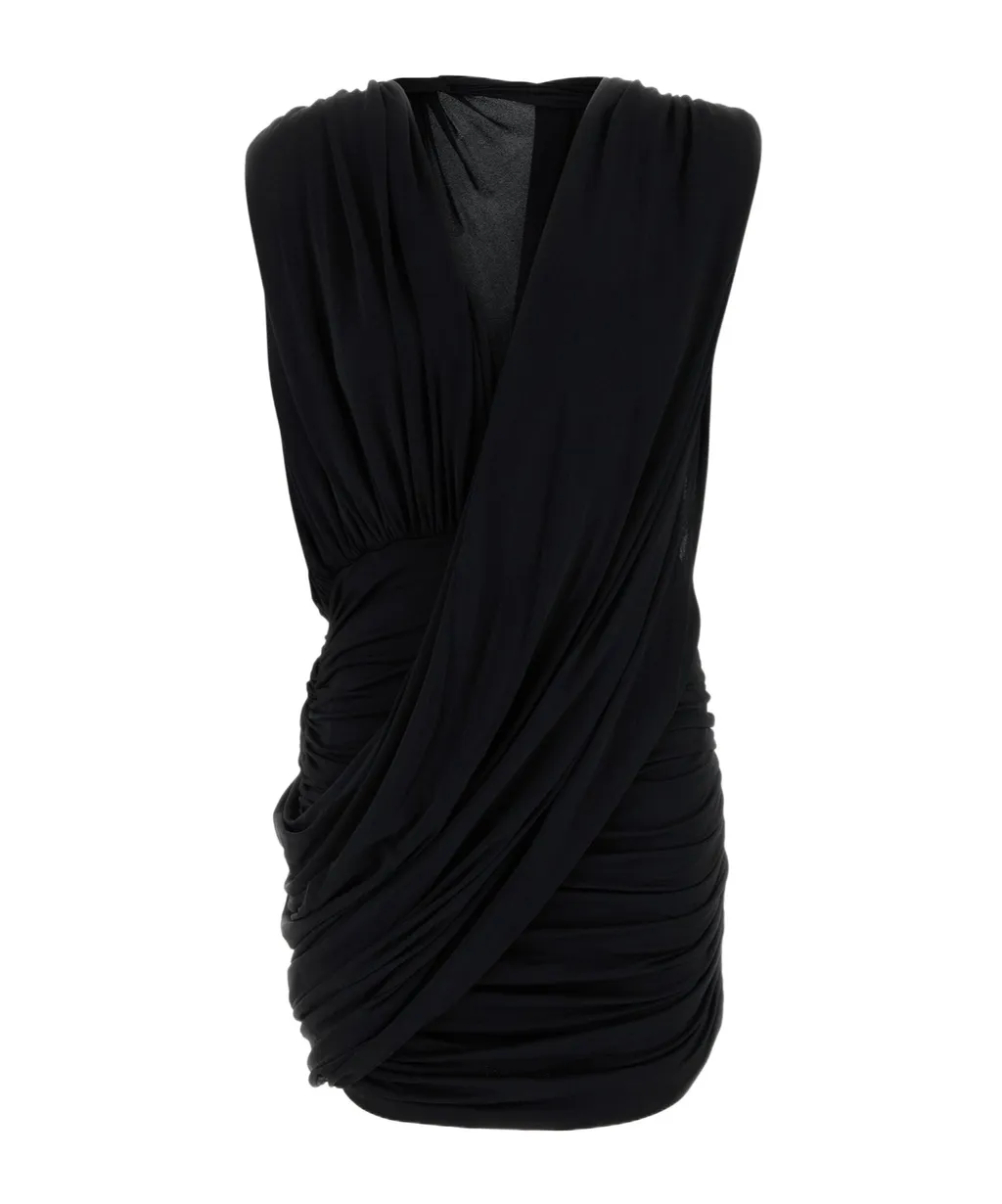 Magda Butrym Draped Sleeveless Mini Dress