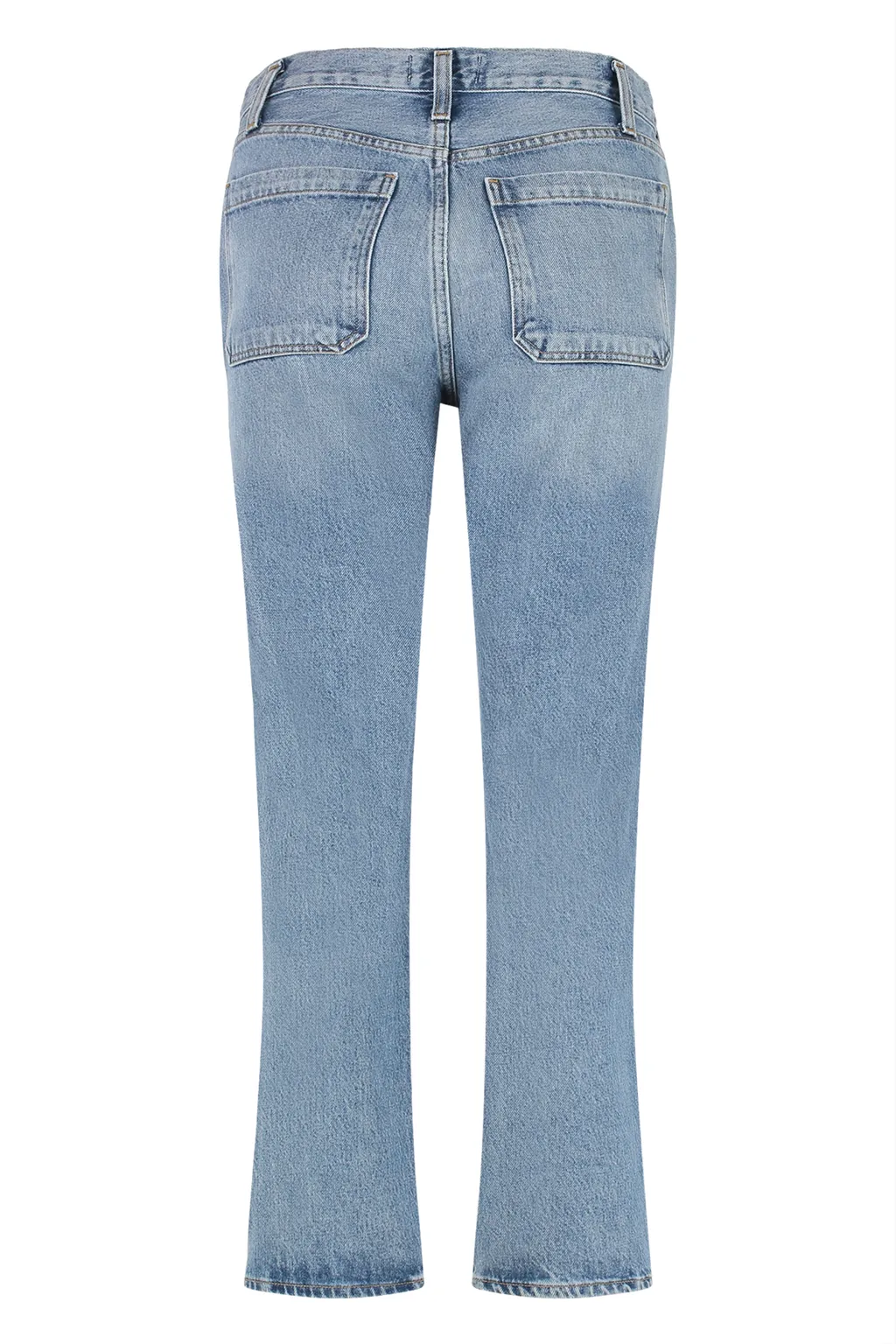 Agolde High Rise Straight-Leg Jeans