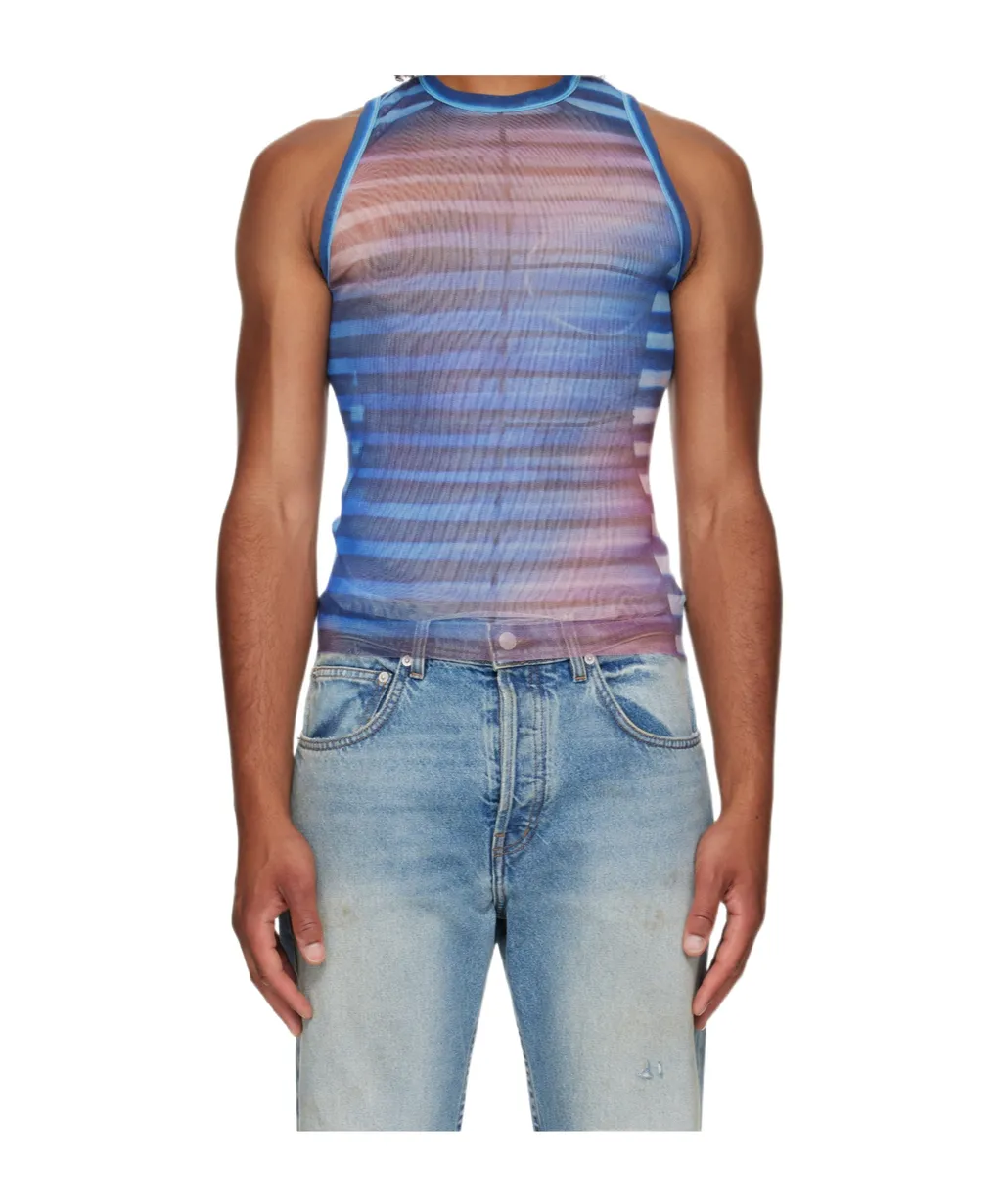 Blue Tank Top The Air