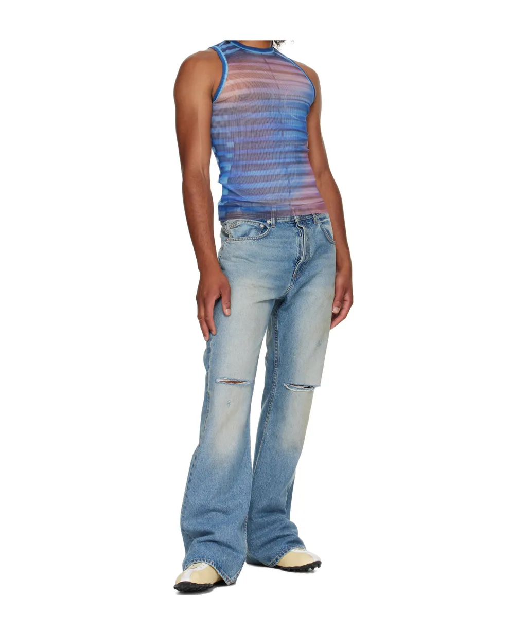 Blue Tank Top The Air