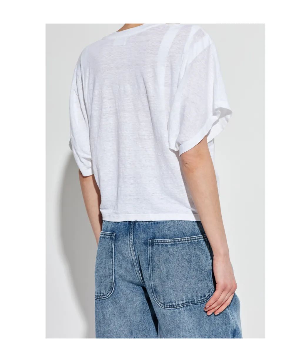 Isabel Marant ÉToile Logo Printed T-Shirt