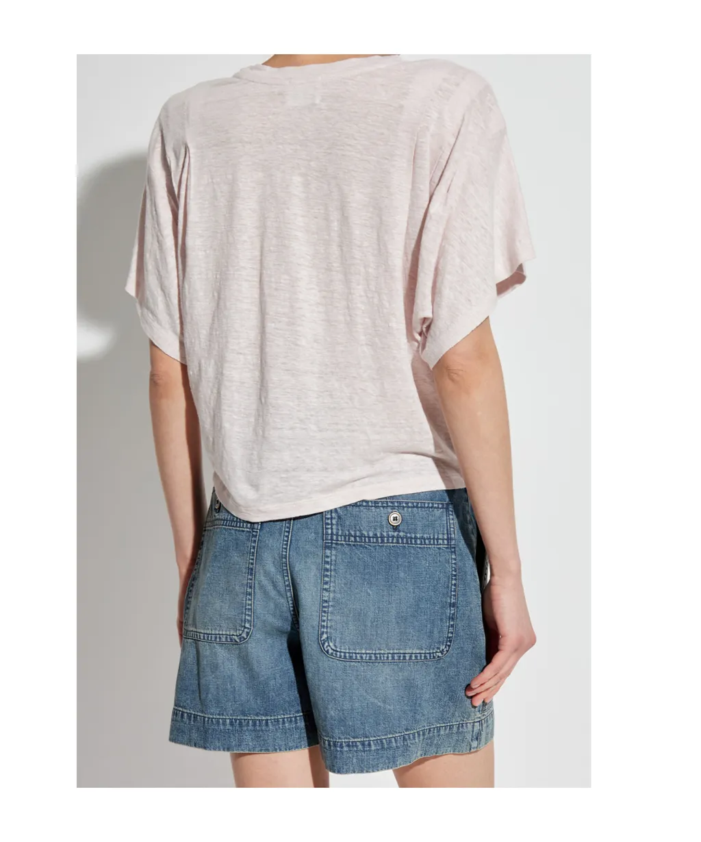 Isabel Marant ÉToile Logo Printed T-Shirt