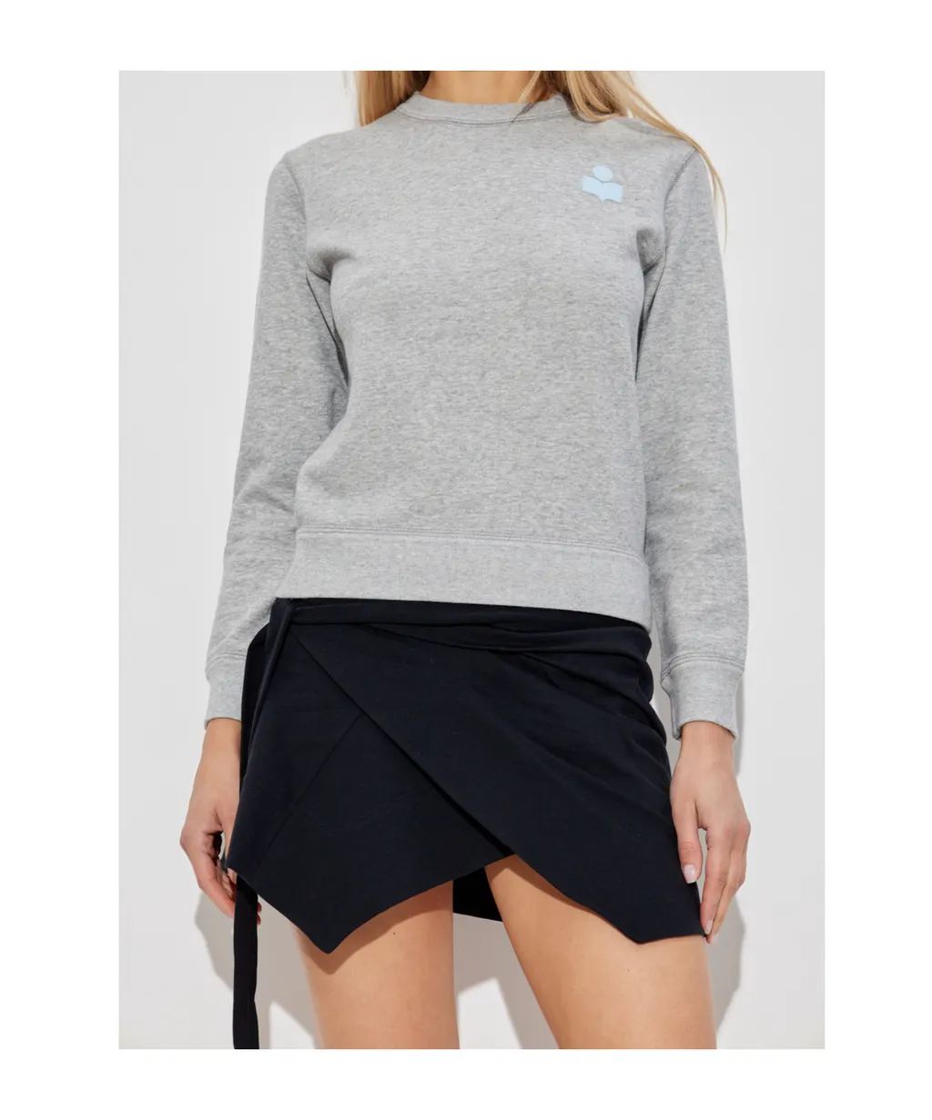 Isabel Marant Toile Logo Printed Sweatshirt