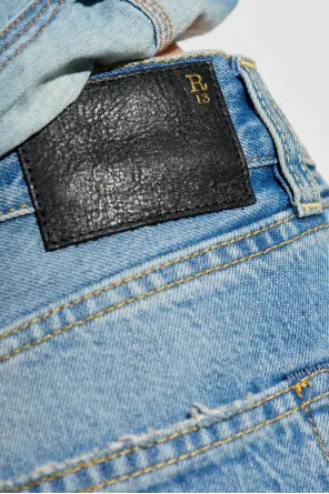 Folded-Edge Jeans