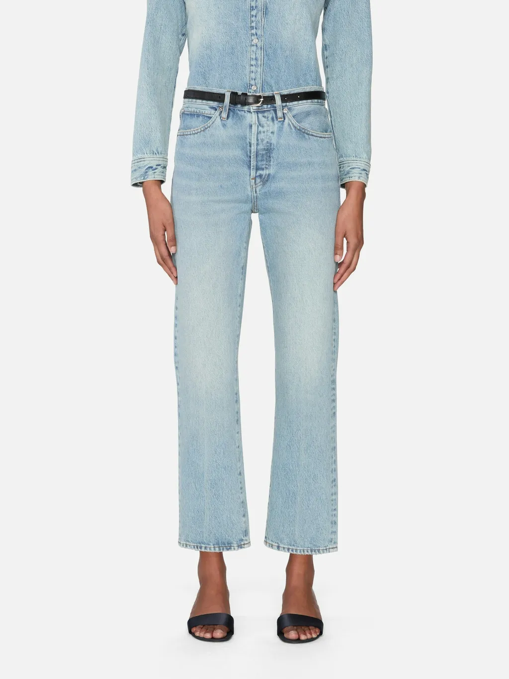 Frame The Vertical Crop Jeans