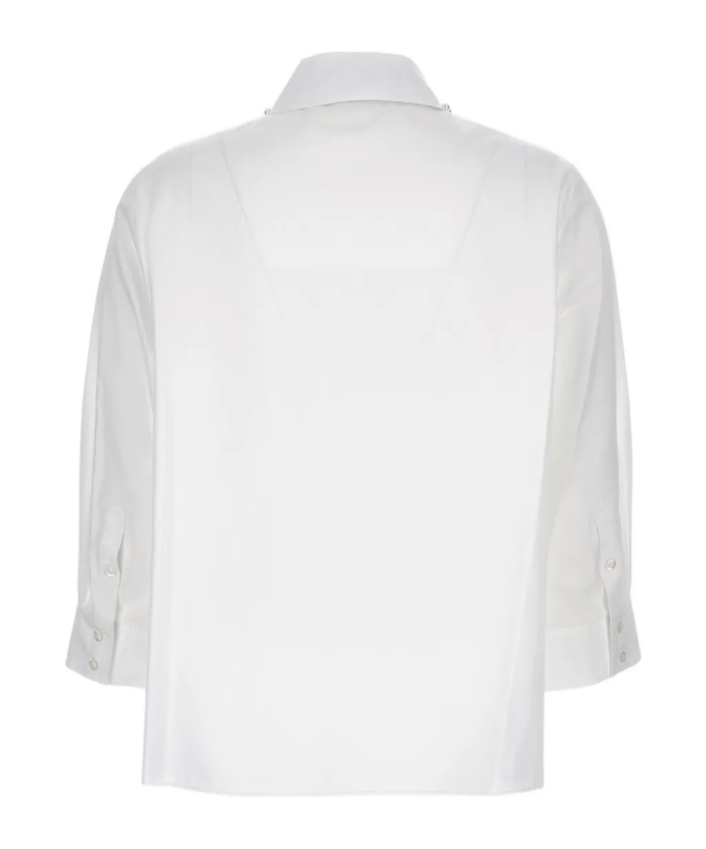 Simone Rocha Embellished Long Sleeved Shirt
