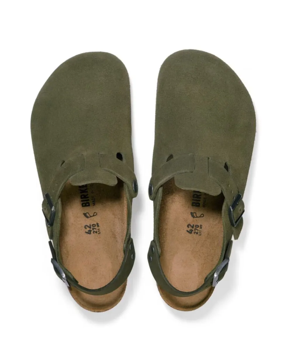 Tokyo Buckle Slingback Mules