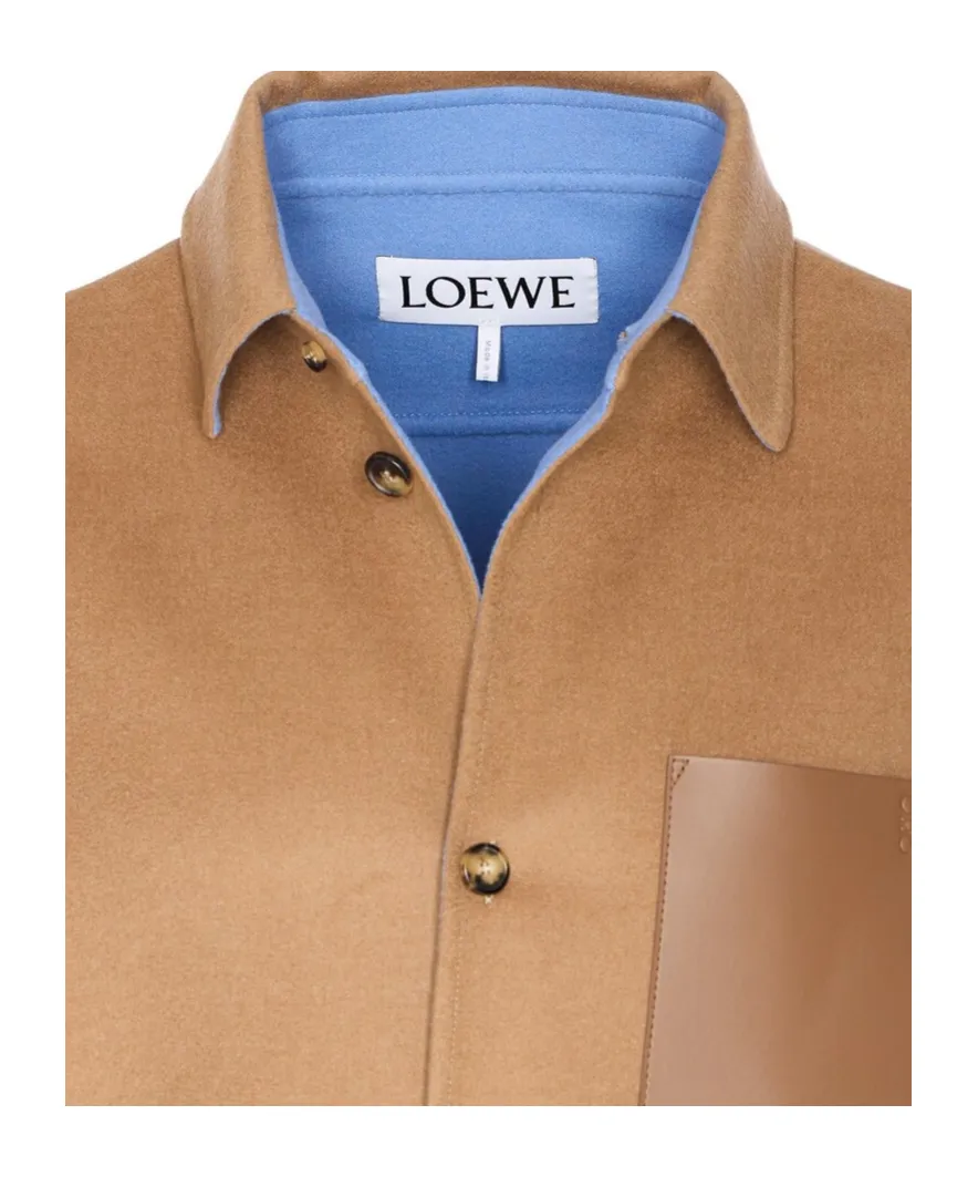 Patch-Pocket Shirt Jacket