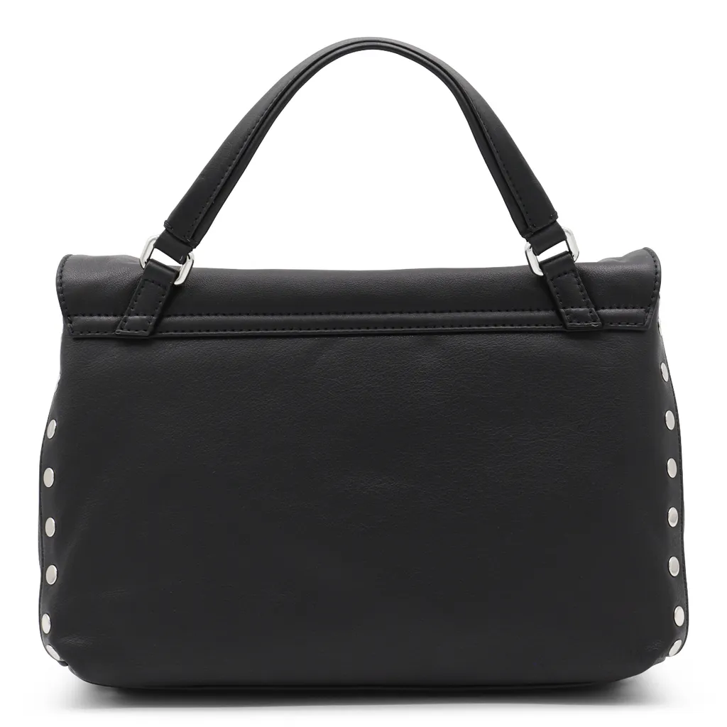 Small Postina Stud-Embellished Flap Tote Bag