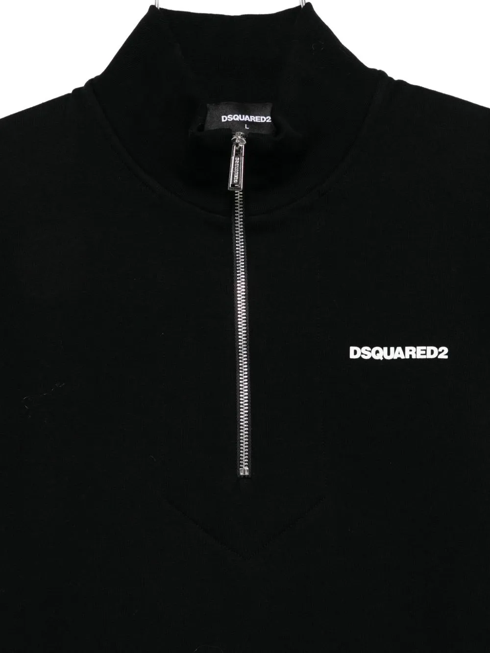 Dsquared2 Half-Zip High Neck Sweatshirt