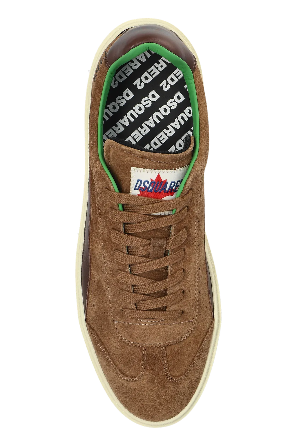 Dsquared2 Round-Toe Lace-Up Sneakers