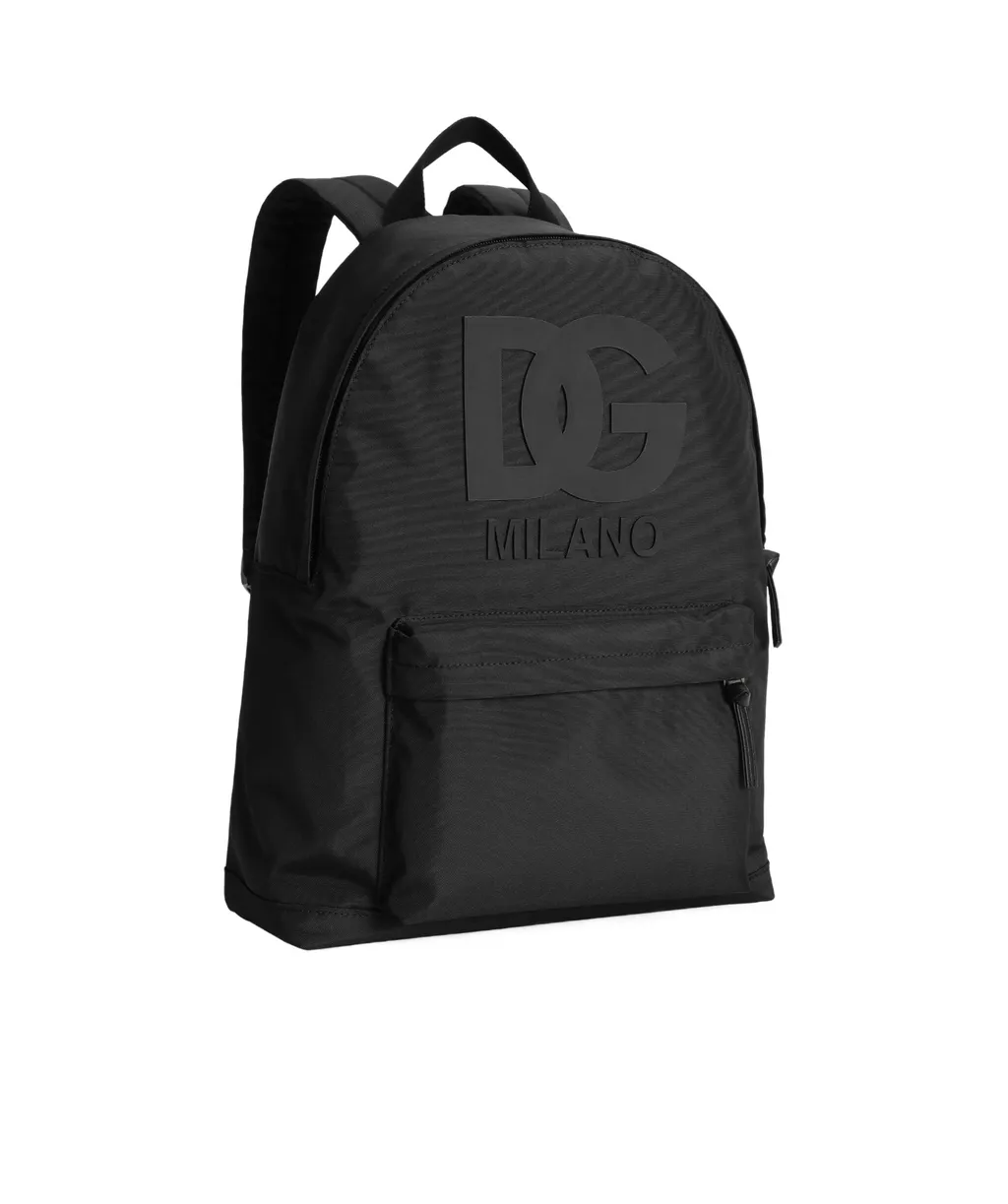 Logo-Embossed Backpack