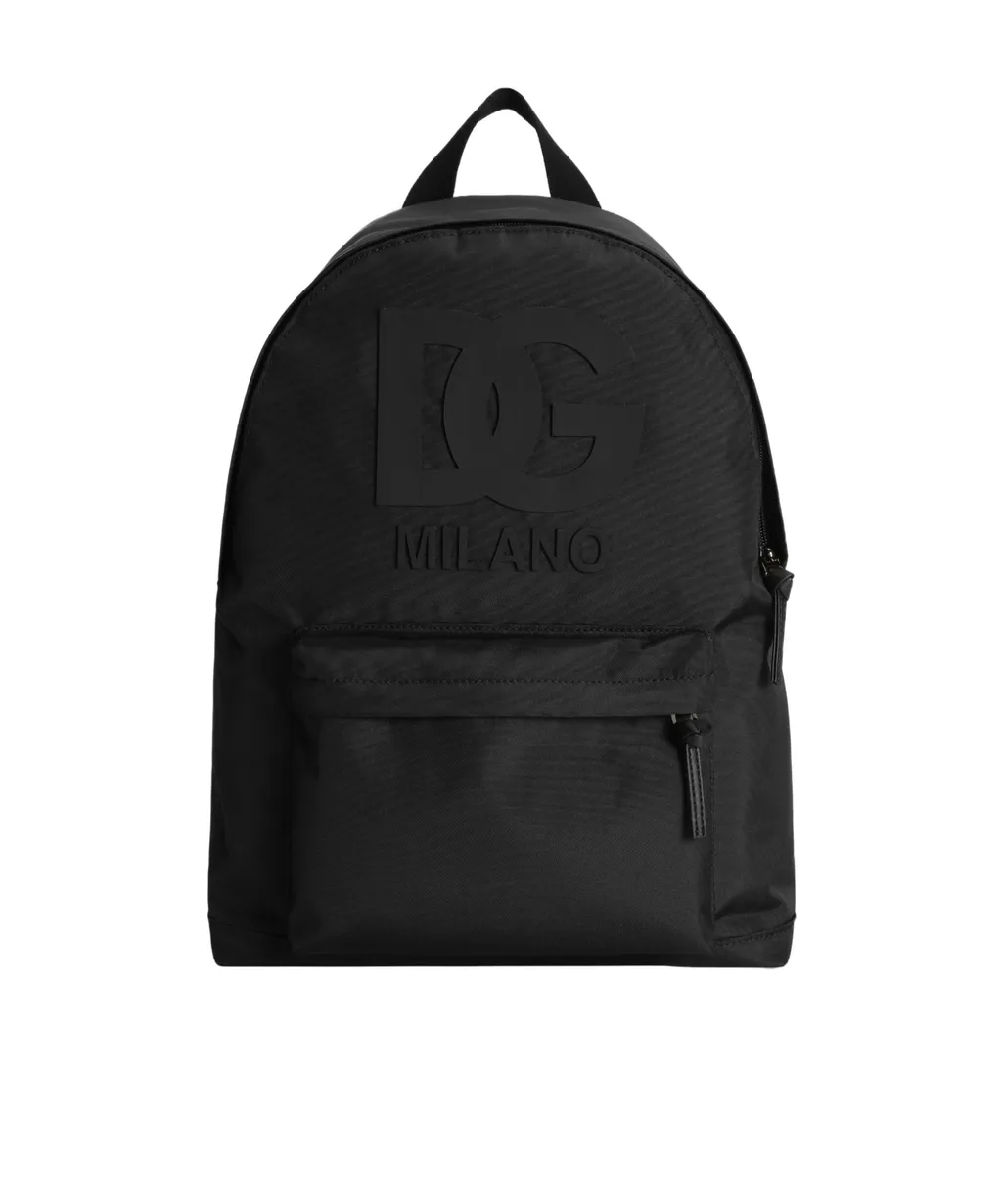 Logo-Embossed Backpack