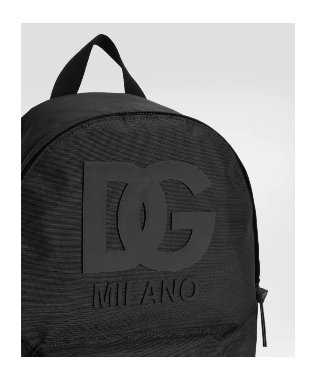 Logo-Embossed Backpack