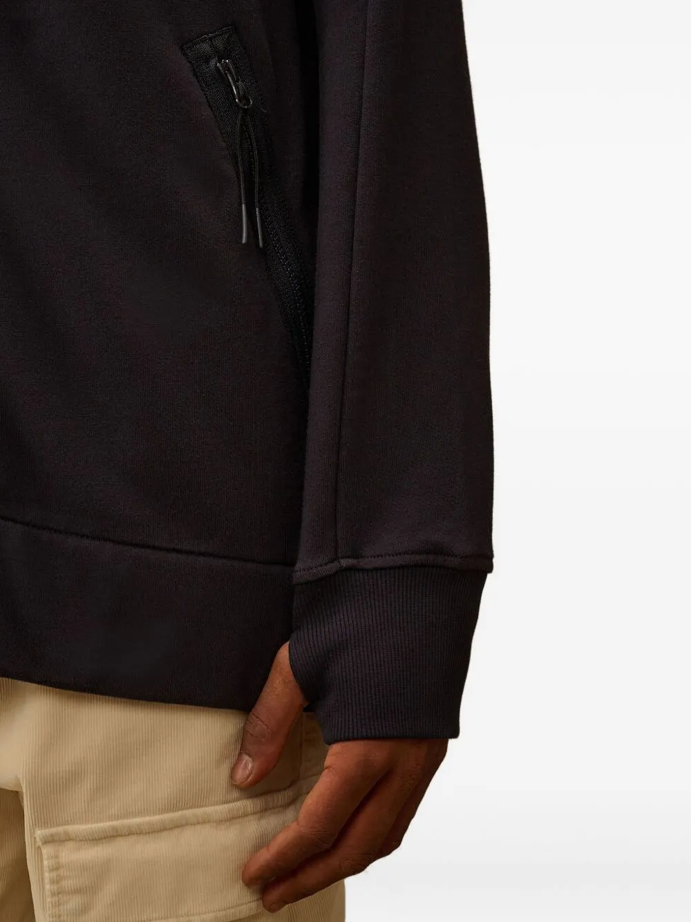 C.P. Company Goggle Full-Zip Sweater